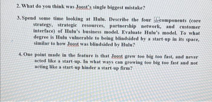 Answer the 4 questions which are related to given