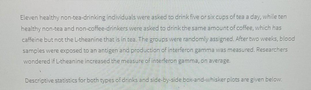 1. state the null and alternative hypothesis