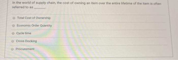 If a company does not have a current supplier for