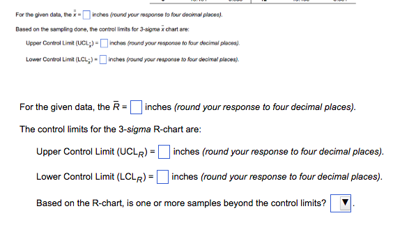 Sample Mean Range Sample Sample Mean in Range lin