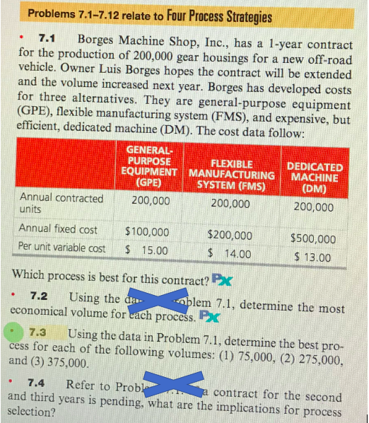 Problem 7.3 Problems 7.1-7.12 relate to Four