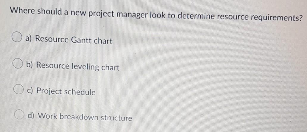 Maria is managing a project for developing a new