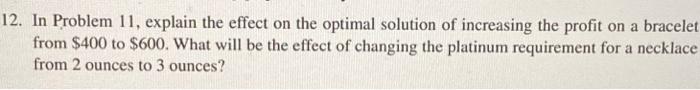 Please answer question number 12 as soon as