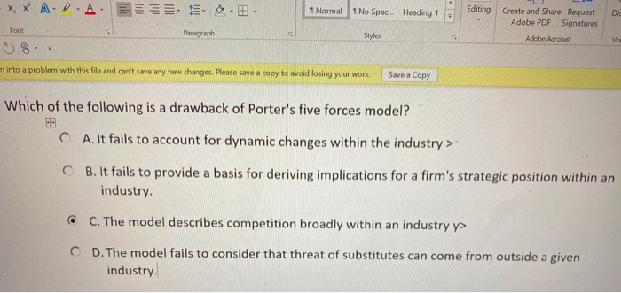 XX A.D.A. 1 Normal 1 No Spac... Heading 1 Editing