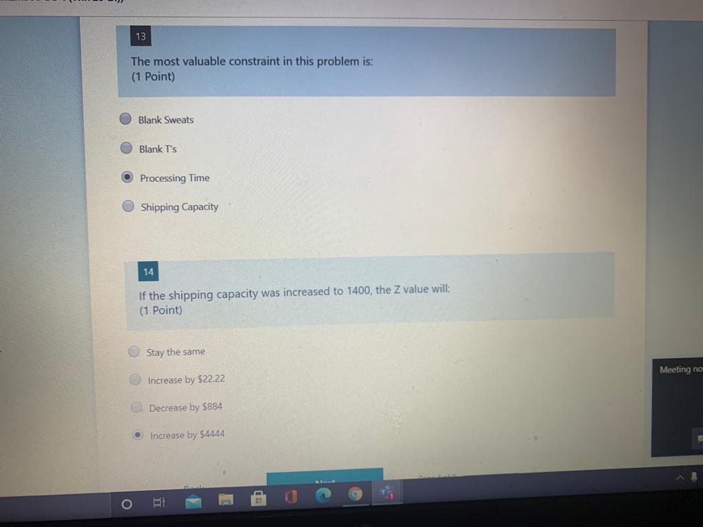 13 The most valuable constraint in this problem