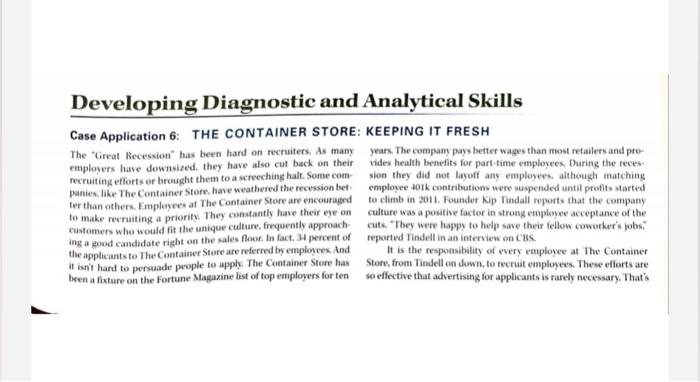 no 2 Developing Diagnostic and Analytical Skills