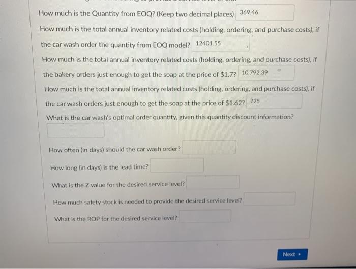 please answer bottom 6 questions, will leave a