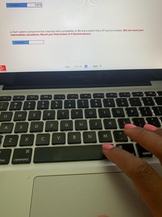 i only need the answer to C , thankyou. Problem