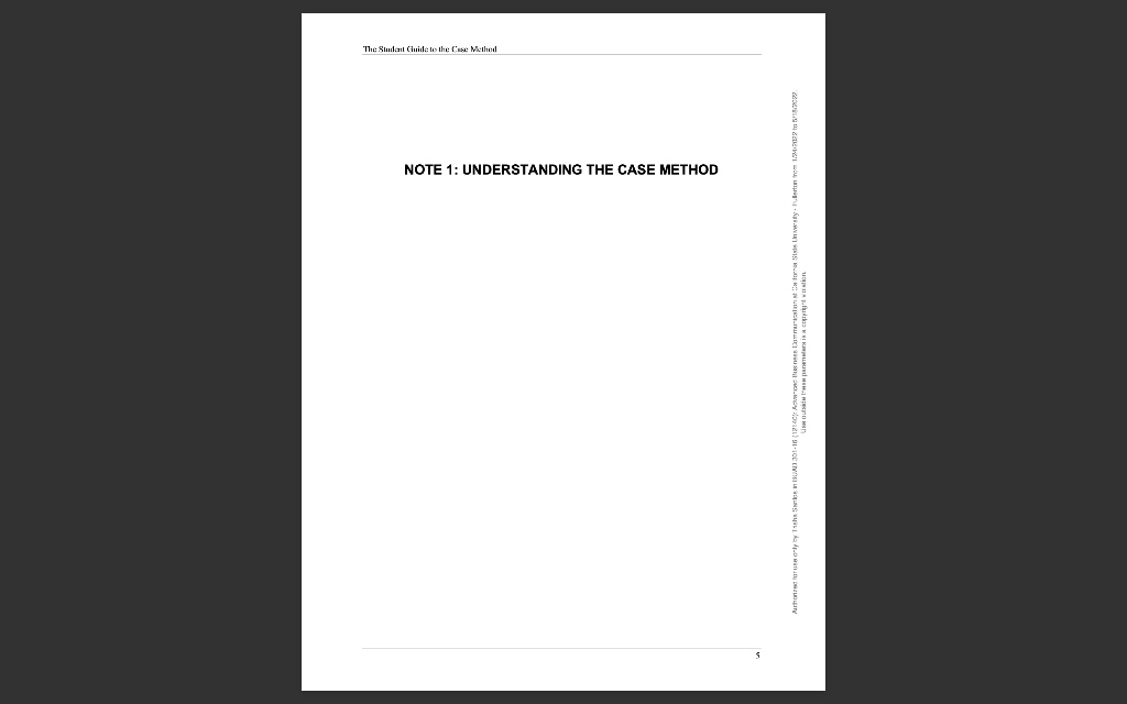 Based on your reading of Note 1: Understanding