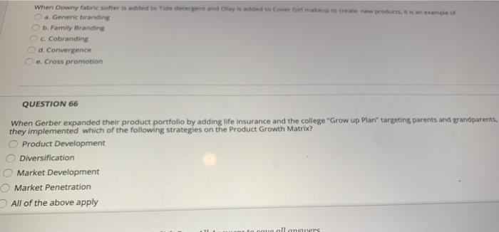 QUESTION 57 When Red Bull introduced a tres