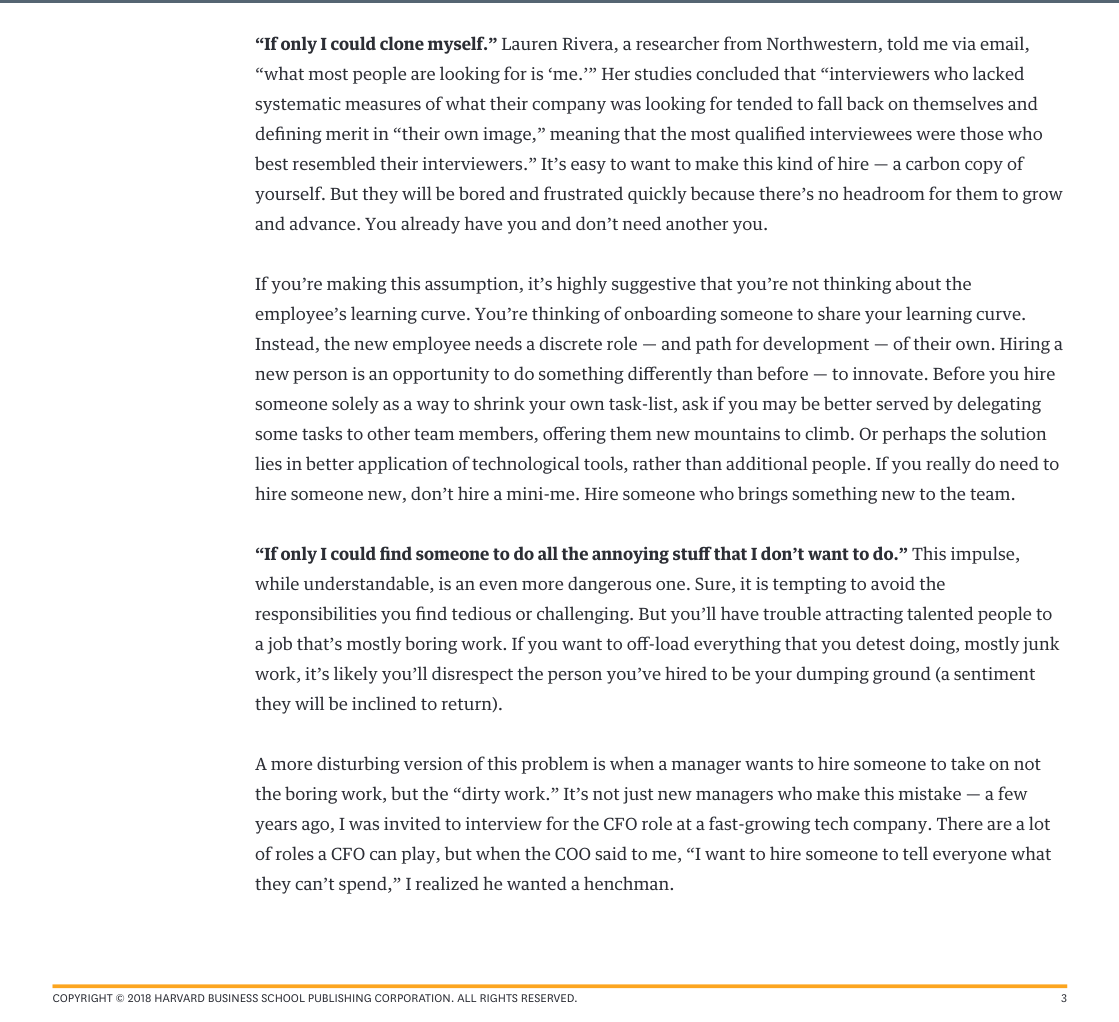 Please read the two short articles that follow: