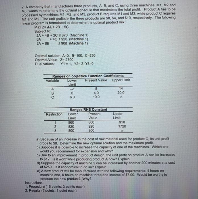 PLEASE I NEED THIS ASAP STEP BY STEP PROCESS 2. A