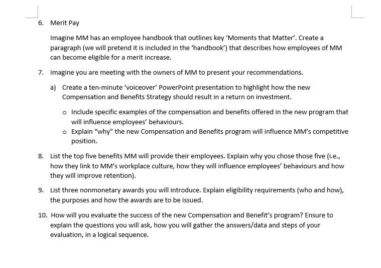 Please help me answer the questions below for