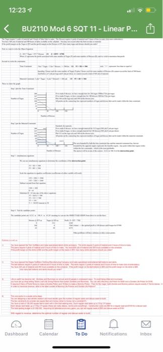 12:23 < BU2110 Mod 6 SQT 11 - Linear P... -