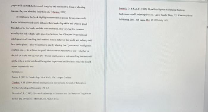 1. Does this Writing Sample demonstrate