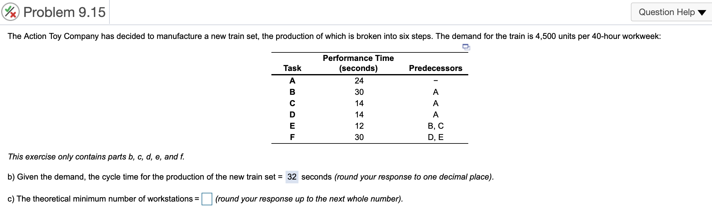 V Problem 9.15 Question Help The Action Toy