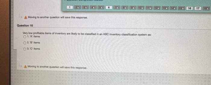 please answer 15 16 17 180 Moving to another