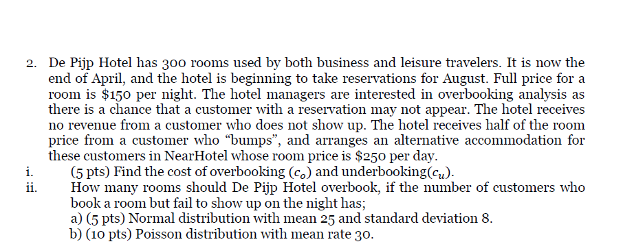 Please use excel while solving the question. 2.