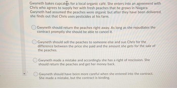 A sales representative knowingly entered into a