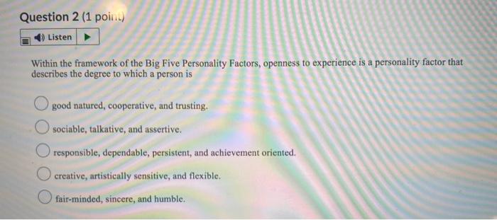 Question 19 (1 point) Saved Listen How does