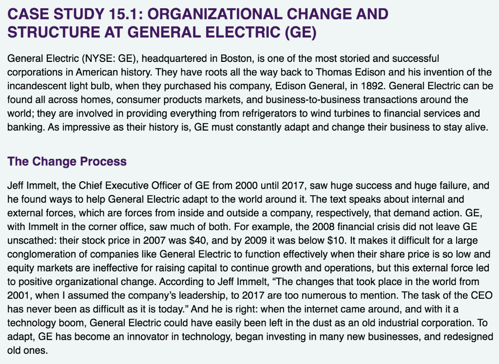 2. Explain how Kotter's 8 Step Change model is