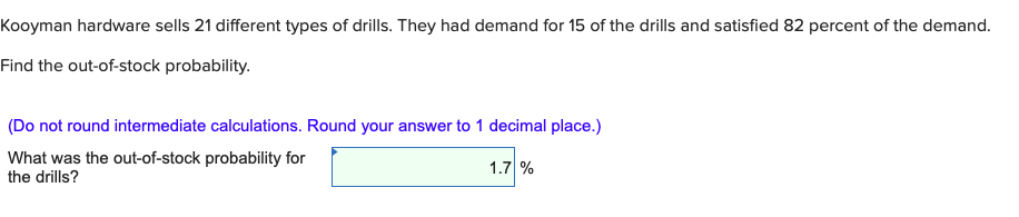 Kooyman hardware sells 21 different types of