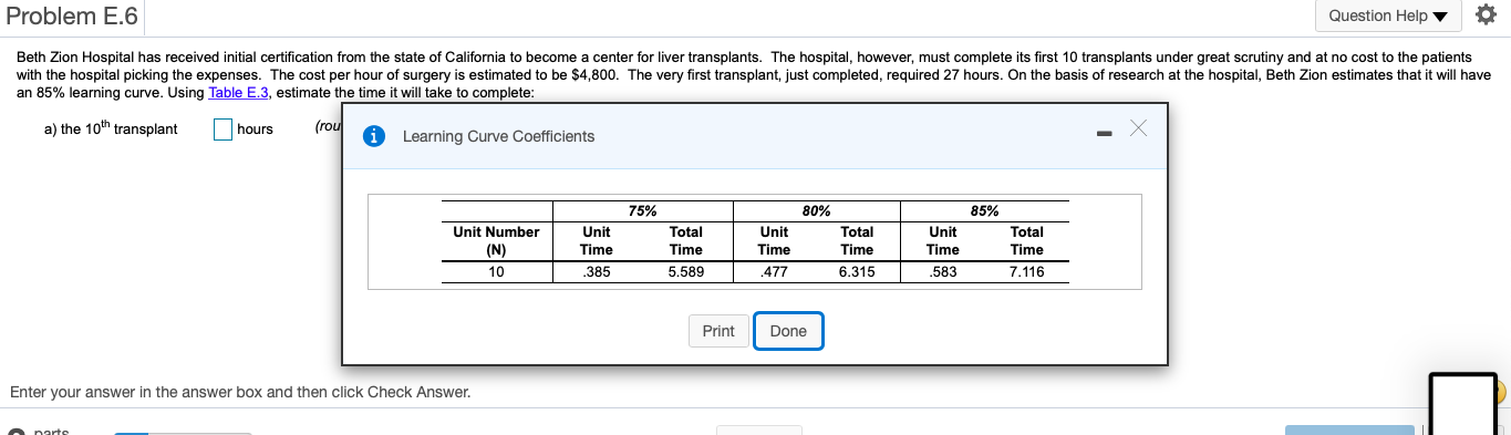 1) at the 10th transplant 2) the cost of the 10th