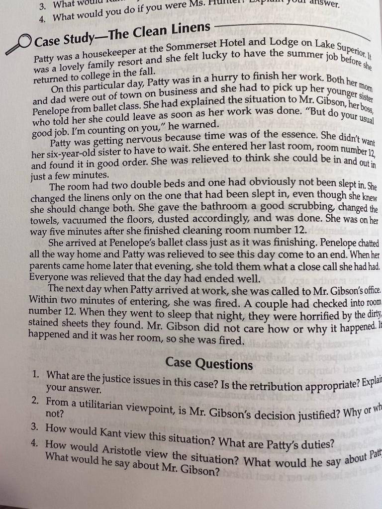 Answer questions with explanations. swer. 3. What