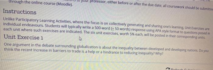 Learning Activity 2 Based on the following table,