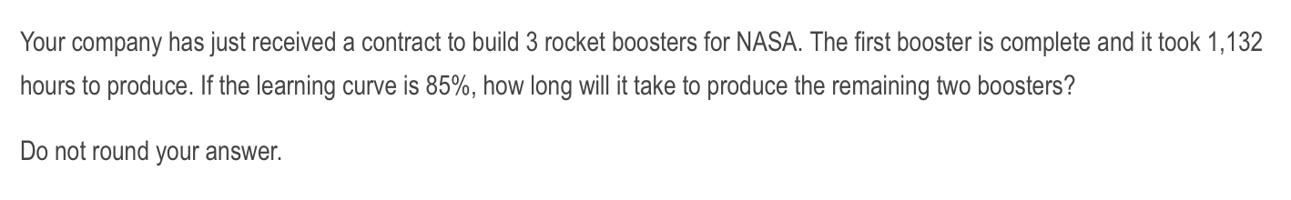 Your company has just received a contract to