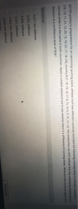 (6/100 points) in preparations for an upcoming