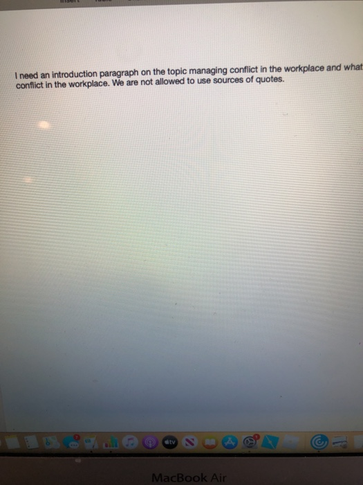 I need an introduction paragraph on the topic