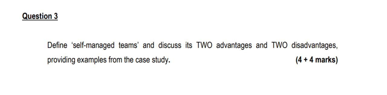Section B: Case Study - (20 Marks) Please read