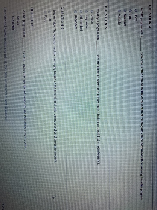 cnc lathe program chapter 5 QUESTION 1 The time