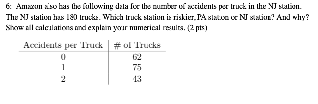 Please just answer the question 5 and 6 for me.