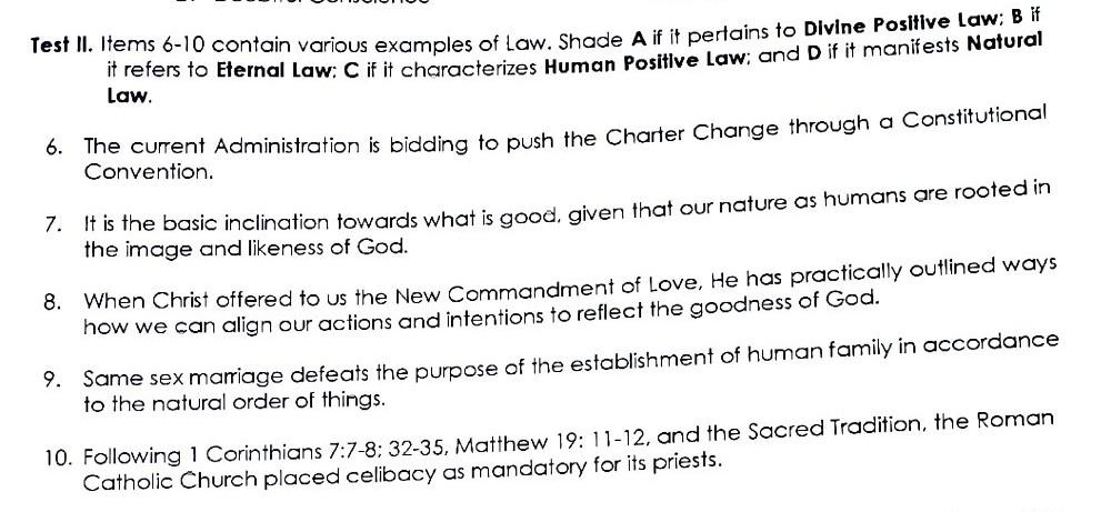 Please answer it correctly Human Positive law -