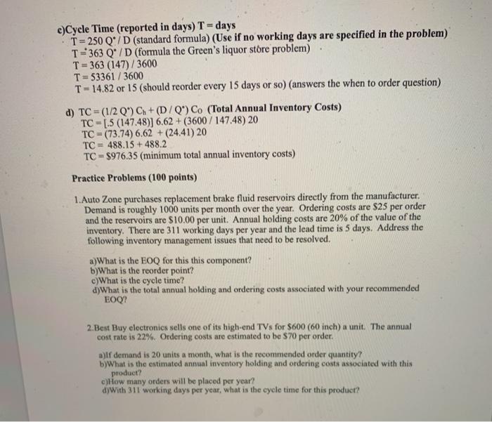 please help with these two practice problems!