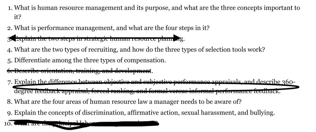 1.) Using the web or other sources, find FIVE