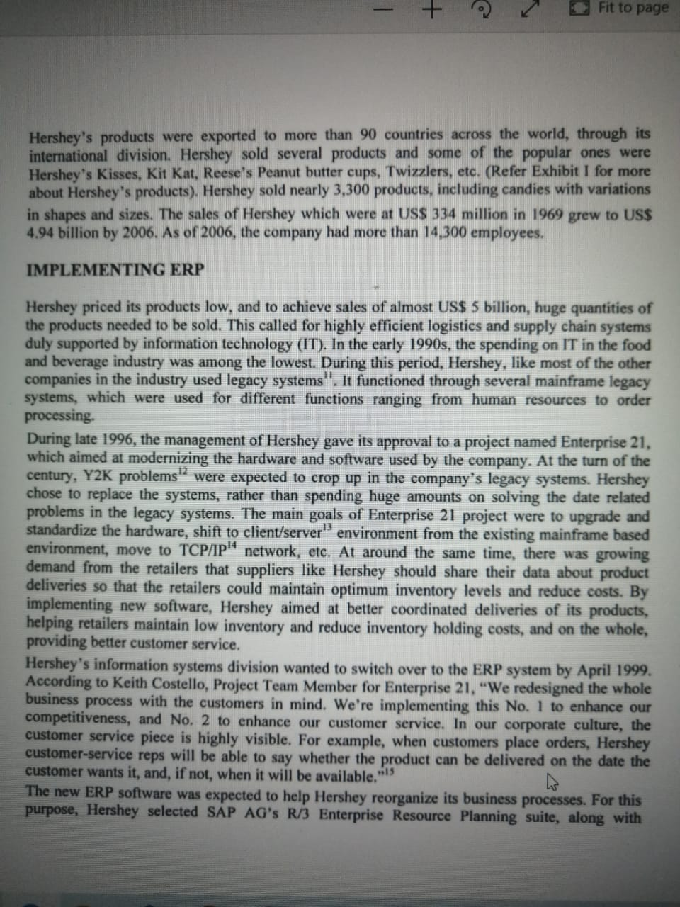 Terseys you par - + Fit to page D Pag THE HERSHEY