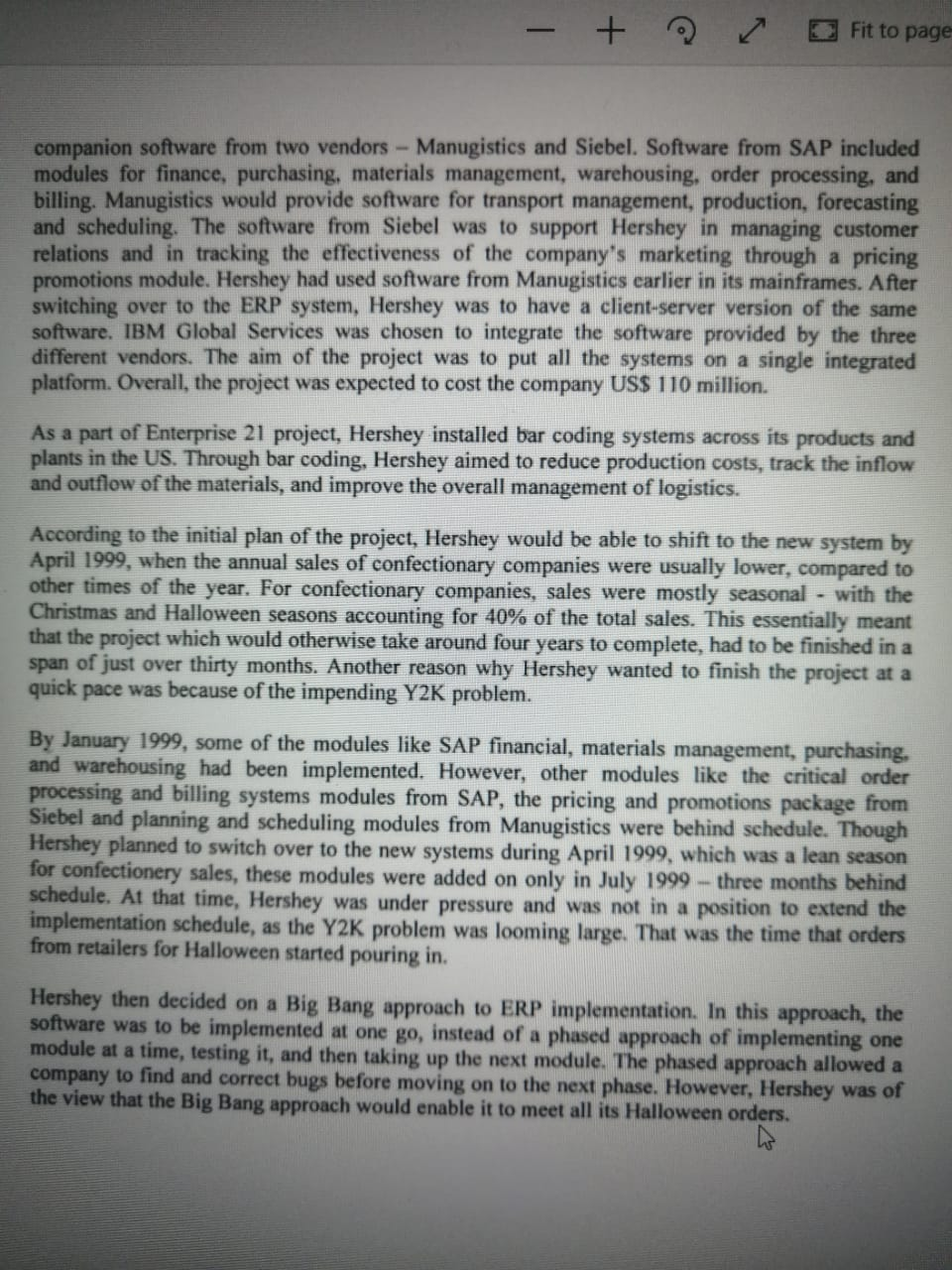 Terseys you par - + Fit to page D Pag THE HERSHEY