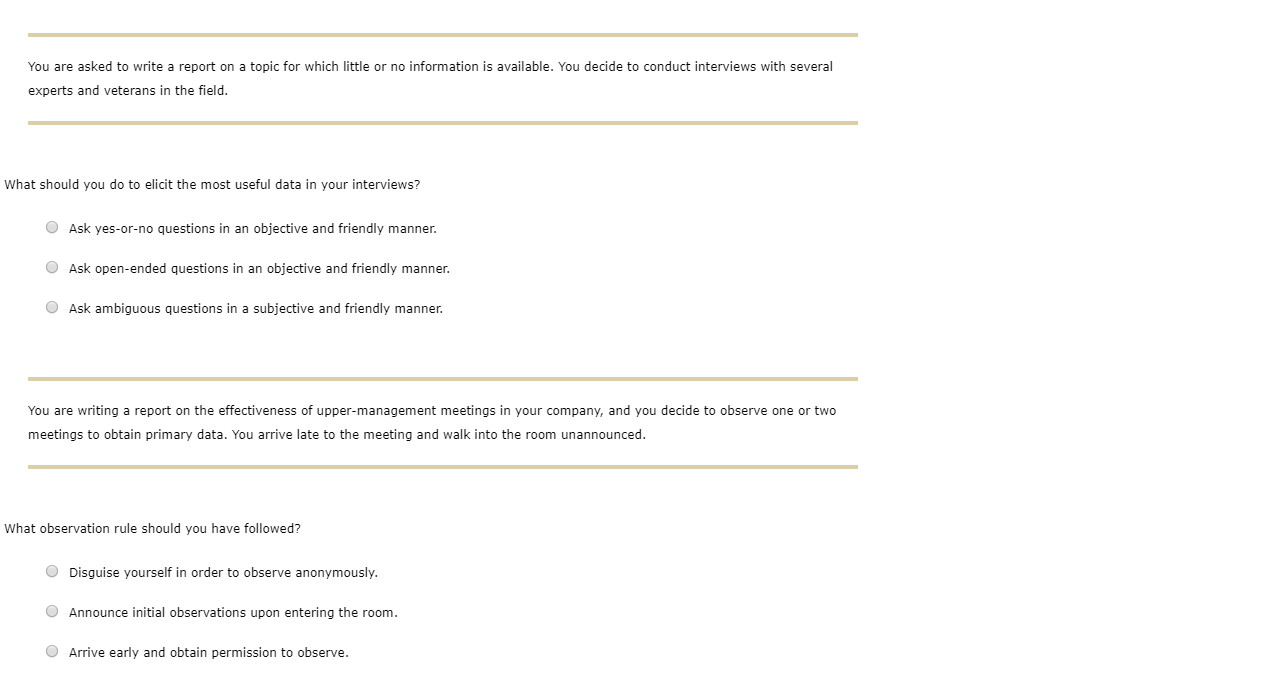 4. Conducting Primary Research After conducting