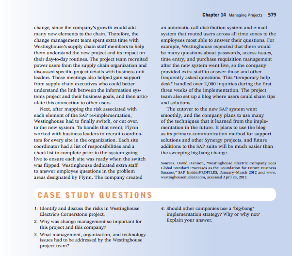 578 Part Four Building and Managing Systems