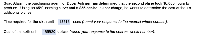 ----- Time required for the seventh unit = hours
