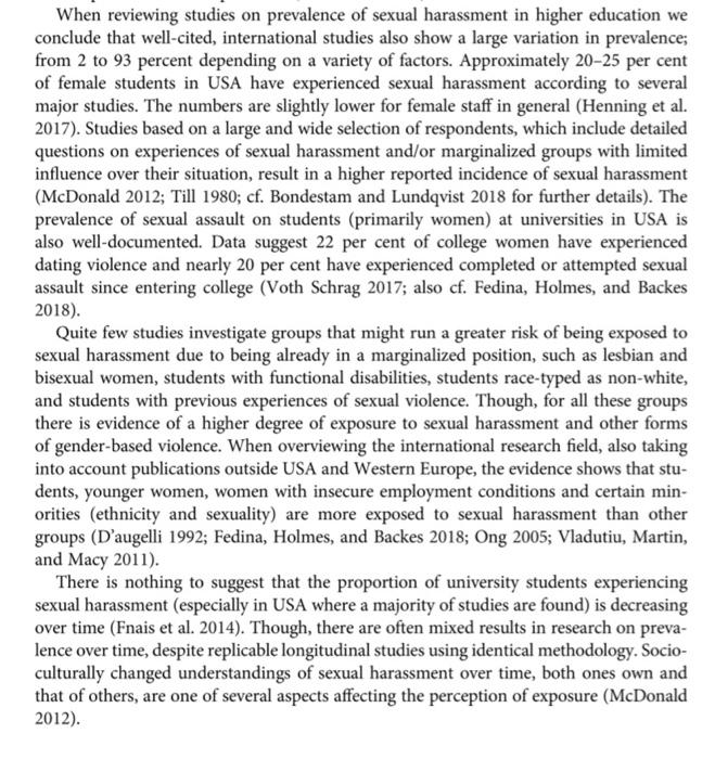 summarize the attached article section When