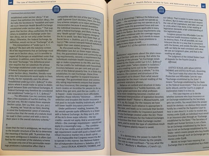 this is abour ACA act attached is the artical if