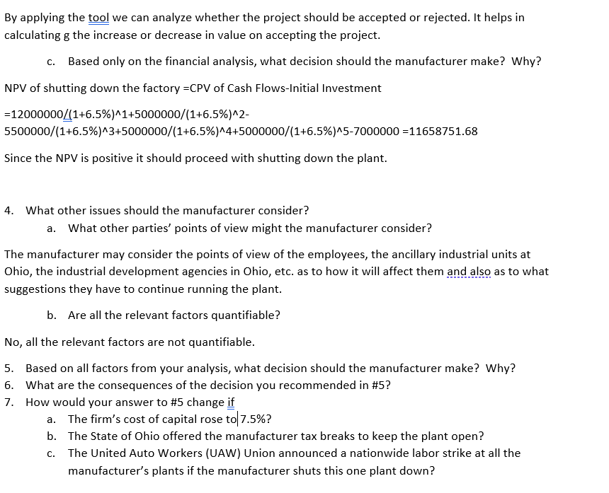 PLEASE ONLY ANSWERS NUMBERS 5-7 Read the