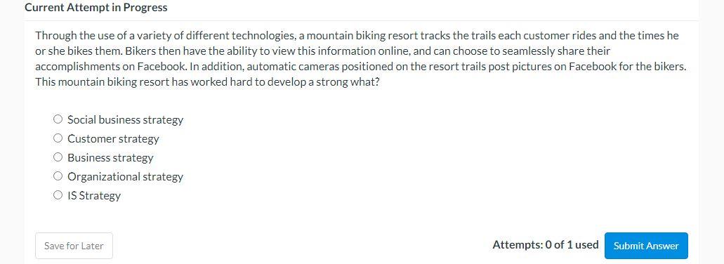 Current Attempt in Progress Through the use of a