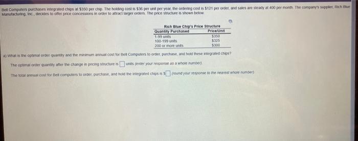 Bel Computers purchases integrated chips at 5350
