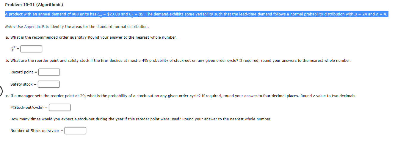 PLEASE HIGHLIGHT WHAT GOES IN EACH ANSWER BOX!
