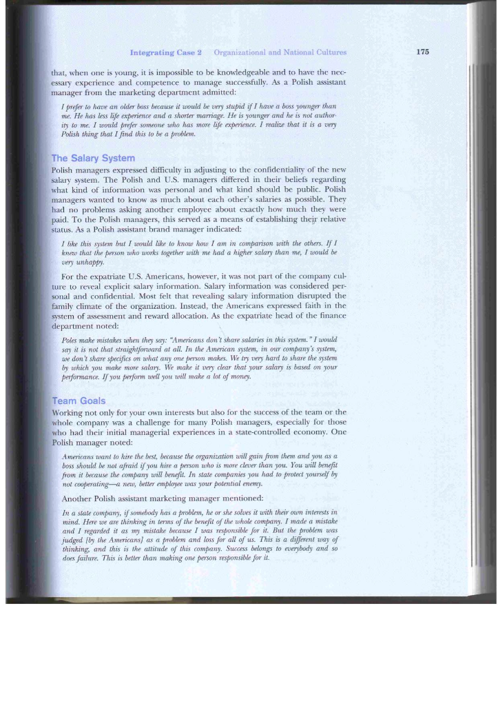 What are some important cultural differences